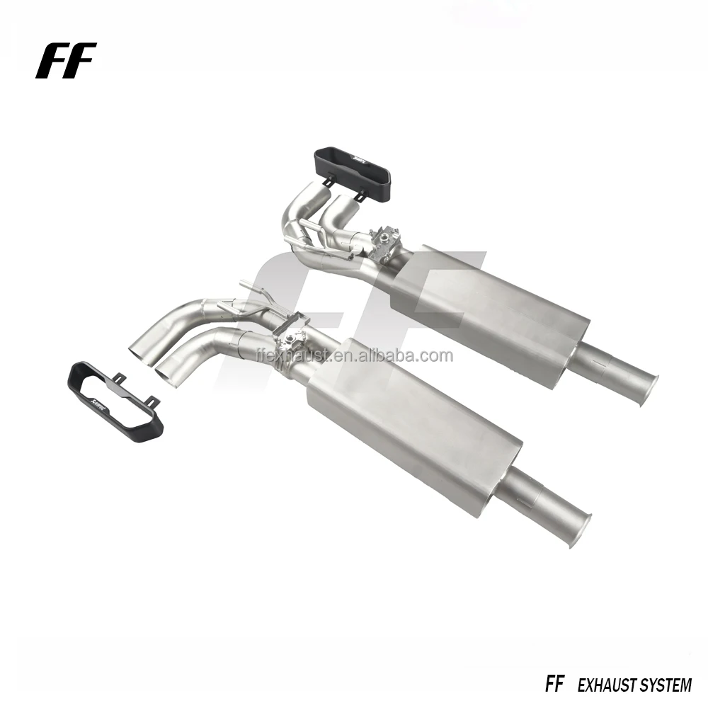 Performance Stainless Steel Catback Exhaust For Mercedes-Benz AMG G63 G500 G550 G-class W464 2018+