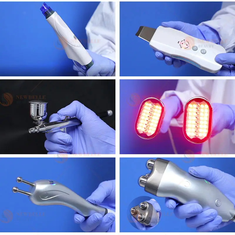 8 in 1  hydrodermabrasion hydradermabrasion oxygen rejuvenation dermabrasion hydro firm facial machine hydra peel facial machine