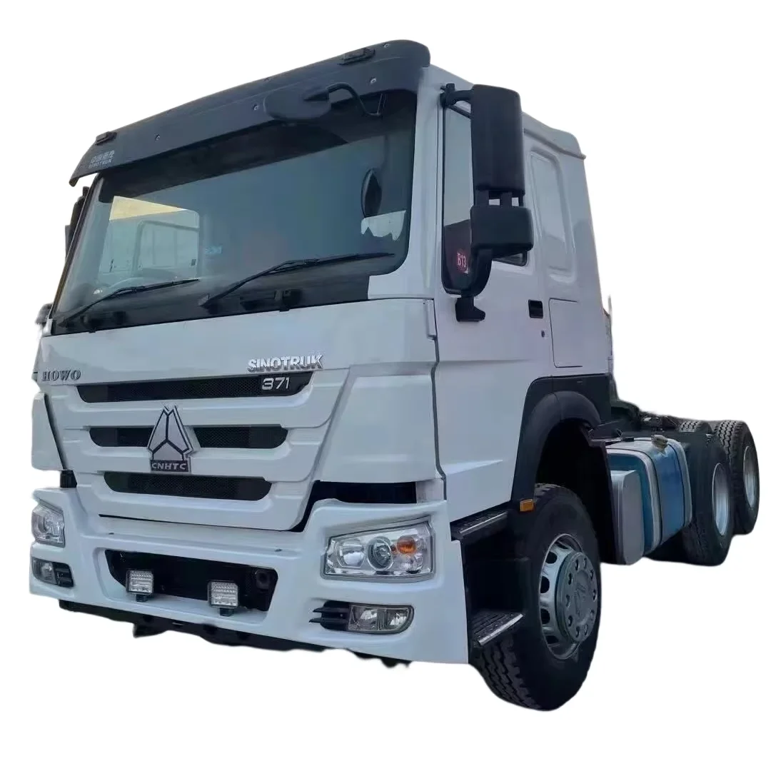 Низкая цена HOWO371 Тракторная головка 6x4 420 л.с. Подержанный тягач для продажи