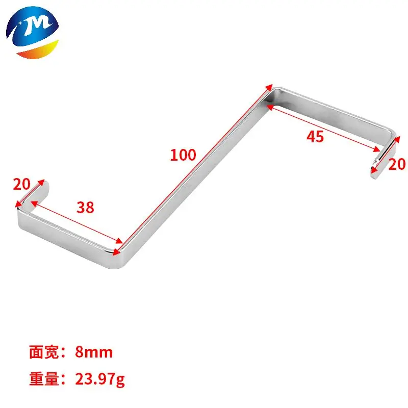 High quality Z-shaped metal coat hook multifunctional towel coat rack door hook cabinet kitchen hook