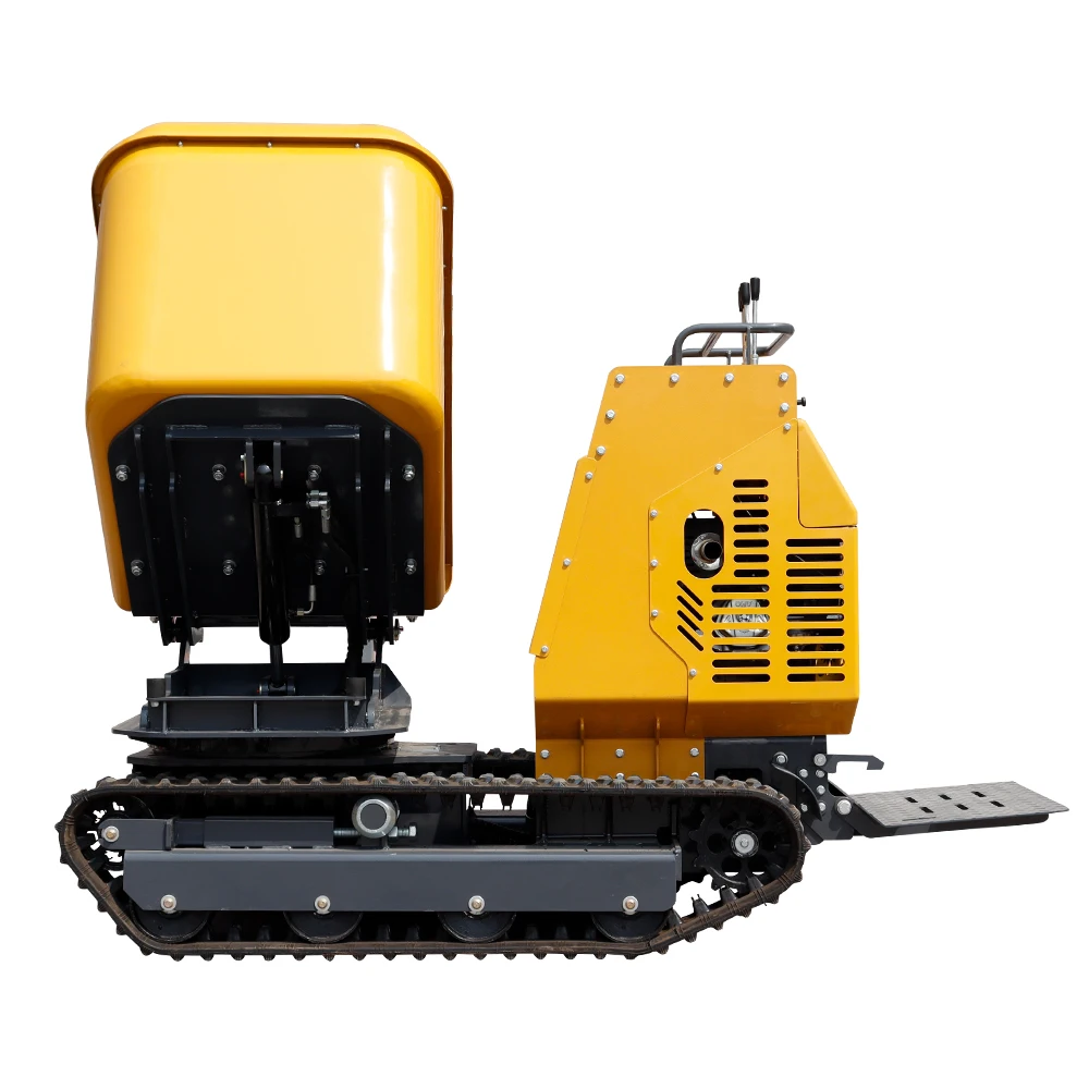 800kg mini crawler tractor agricultural machinery bulldozer equipment mini crawler cultivator dumper