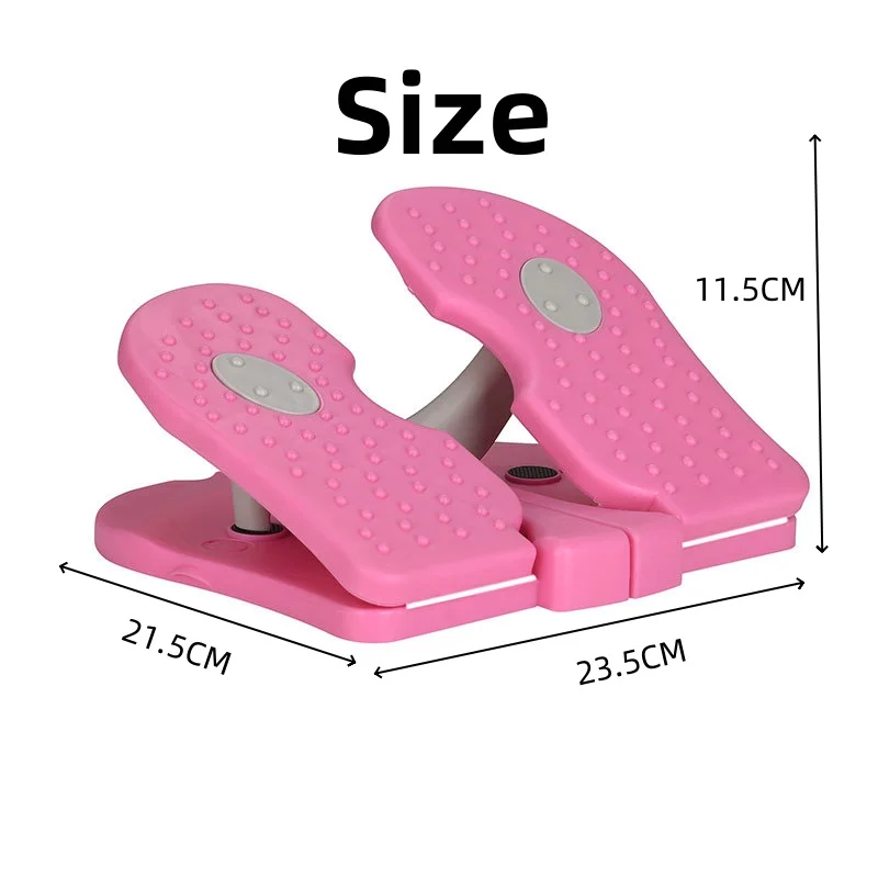 Get-Fit Home Gym  Mini Leg Exerciser Exercise Equipment Anti-Slip and Foot Massage Mini Stair Stepper