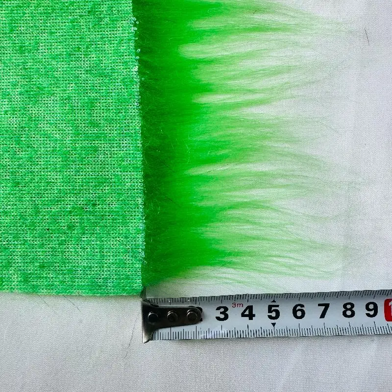Factory Directly long shaggy faux fur Softness Durability shaggy faux fur fabric used for shaggy rugs for living room bedroom