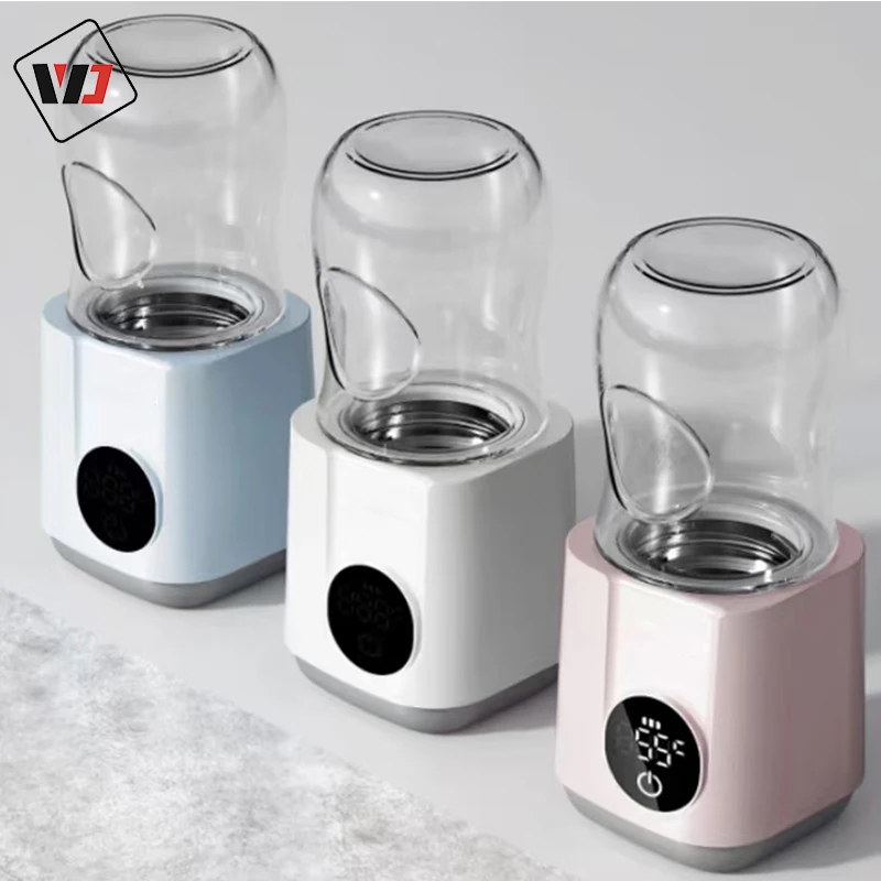 TikTok 2024 Popular With Moms Wireless Usb Baby Bottle Warmer Digital Display Portable Food Makers Warmers