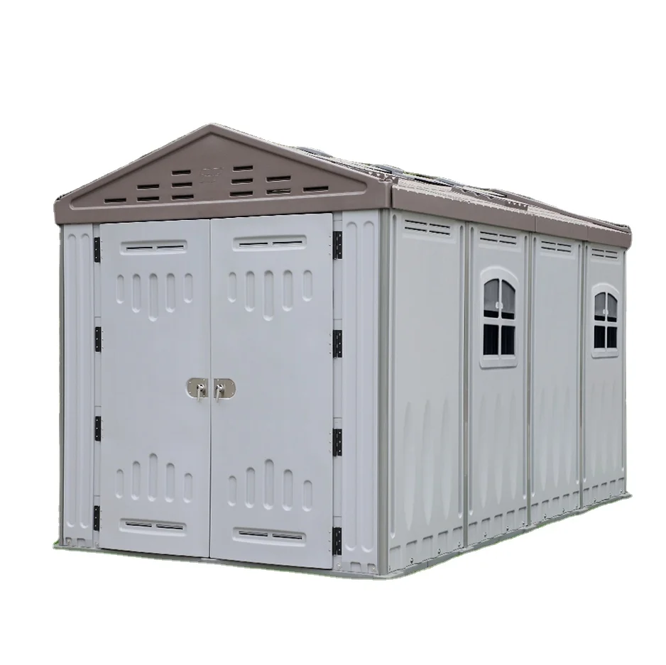 Easily Detachable Outdoor Studio Office Made By Toppla Factory Direct Sale plastic outdoor storage sheds