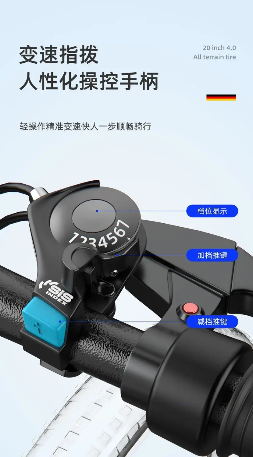 Super S8 Disiyun 20 inch fantasy ebike cycle horse ride cross country skiing stealth bomber electric bike 48v aluminum alloy