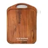 Factory Customized Acacia Wood Cutting Board with Juice Groove
