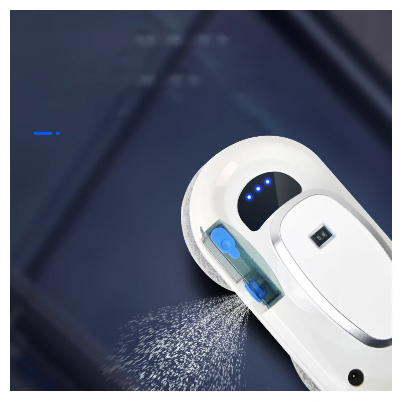 double brush household electric remote automatic smart building glass window cleaner machine robot