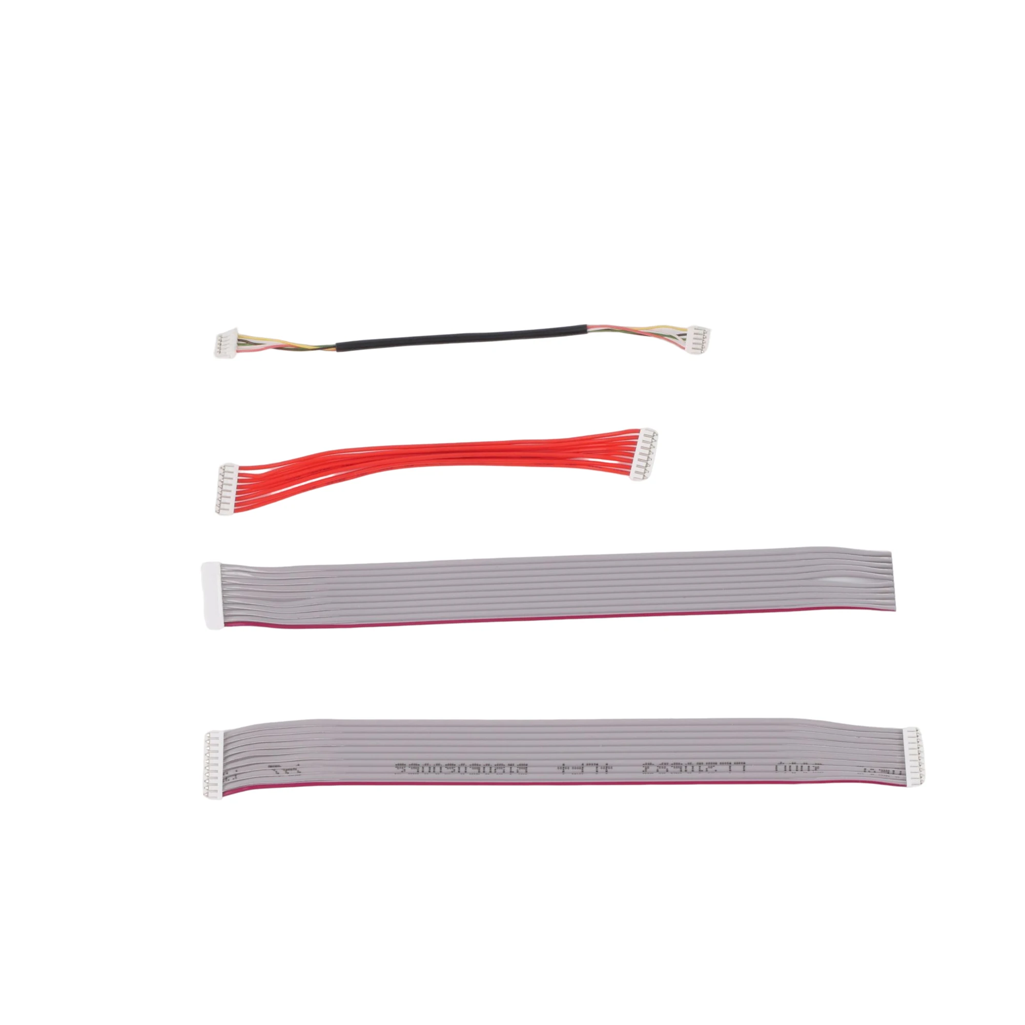 Factory price Custom Cable UL2651.28AWG 1.27MM spacing PH10PIN Gray bar terminal cables