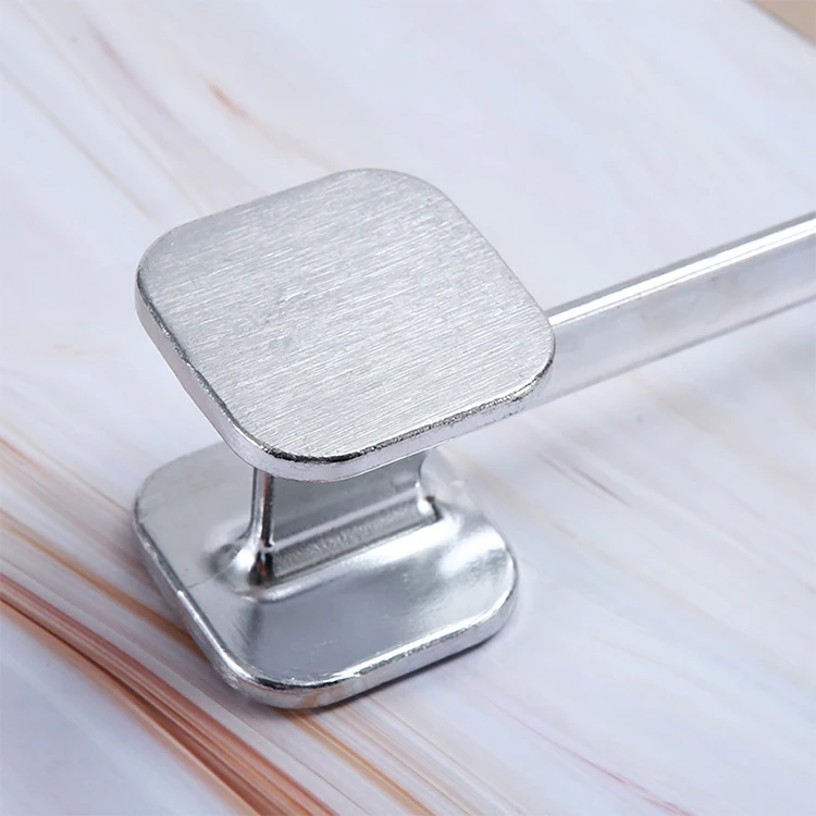 Dual Sided Kitchen Meat Tenderizer Hammer Heavy Duty Alloy Beef Mallet For Breakfast Cooking