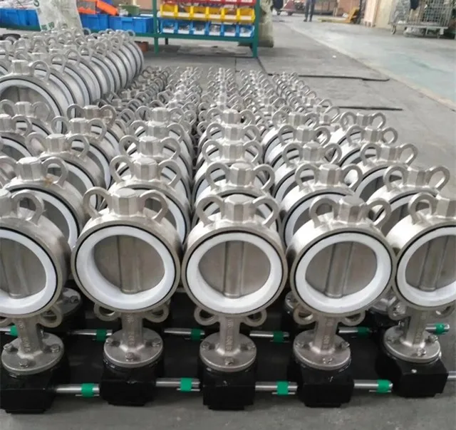 stainless steel wafer butterfly valve dn200 8 inch butterfly valve price list