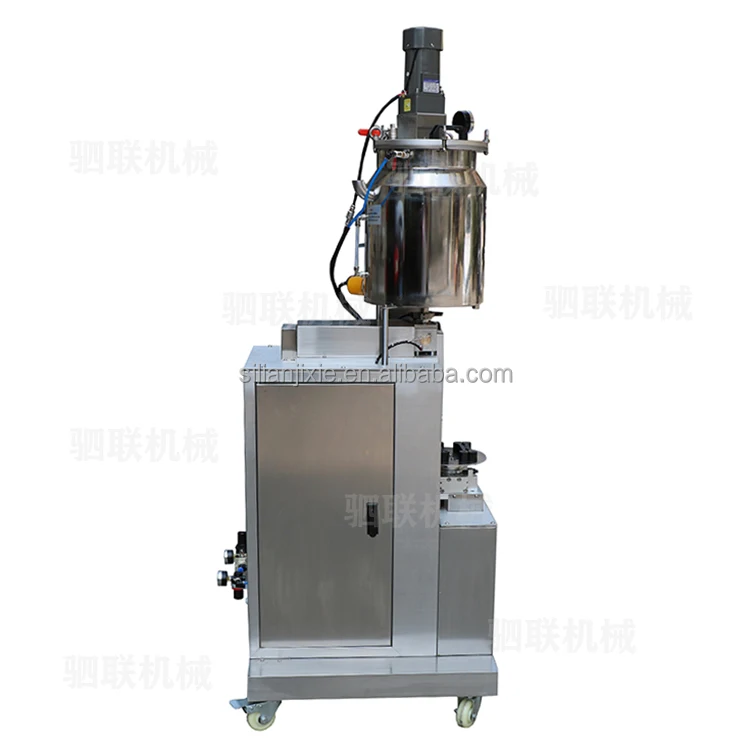 SiLian Double Head 1-20ml Automatic hot filling machine for cosmetic lipgloss high viscosity mascara nail polish lip balm