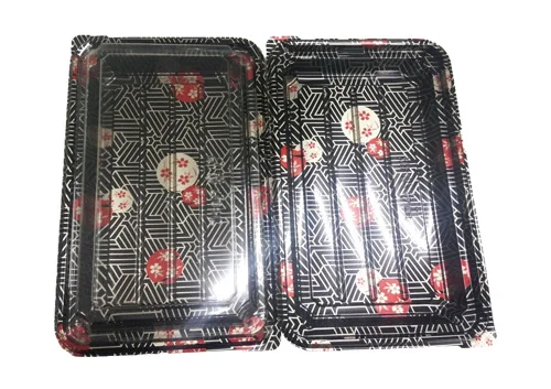 New model PP sushi takeaway plastic  box thermoforming machine