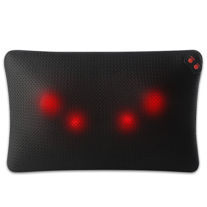 Портативное умное электрическое шейки матки глубокий разминание шиацу всего тела Вибрационный массажер для спины и шеи Подушка с тепловая машина