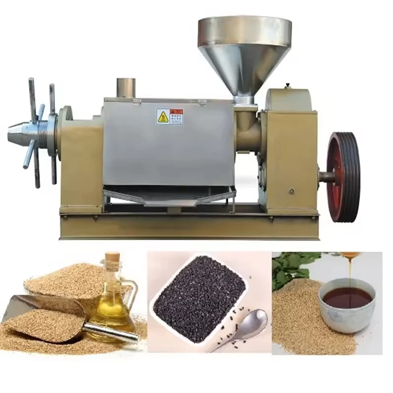 Virgin Coconut Oil Making Machine Groundnut Oil Expeller Screw Machine For Small Business