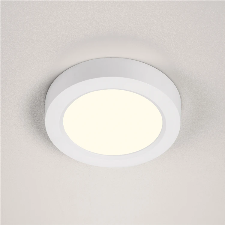 Modern Minimalist Ceiling Light White Round Flat Panel Metal Ceiling Lighting Living Room Bedroom LED Ceiling Lamp
