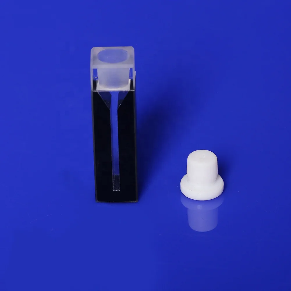2022 High quality quartz cell uv cuvette All Sizes Standard Quartz Glass Cuvette