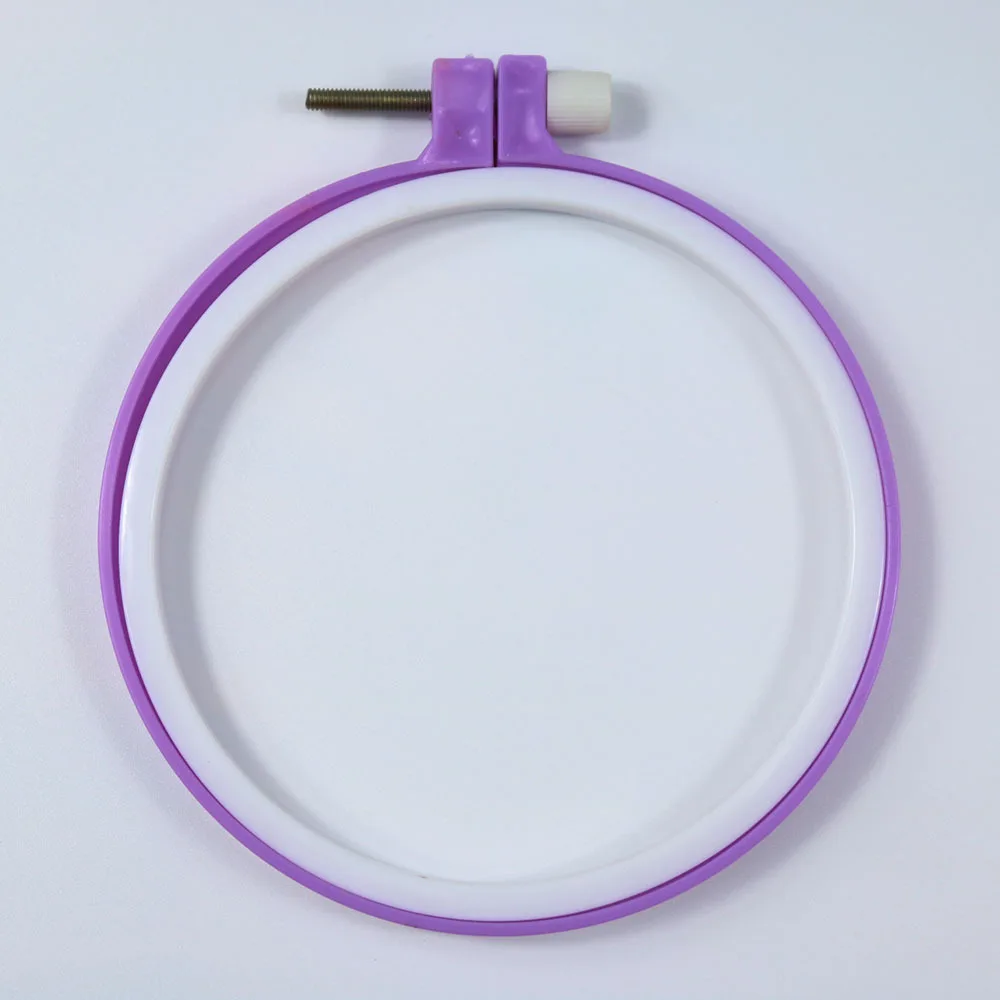 Wholesale Plastic Circle Cross Stitch Hoop Ring 8CM to 28.5CM Embroidery Hoops for Embroidery and Cross Stitch