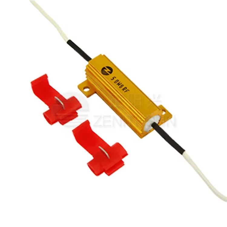 200W Threaded Non Inductive Chassis Mount LED Load High Power Resistor