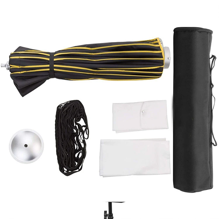 szpowerwin Glow EZ Lock Collapsible Beauty Dish Quick Folding 65cm Photography Studio Flash Mono light softbox