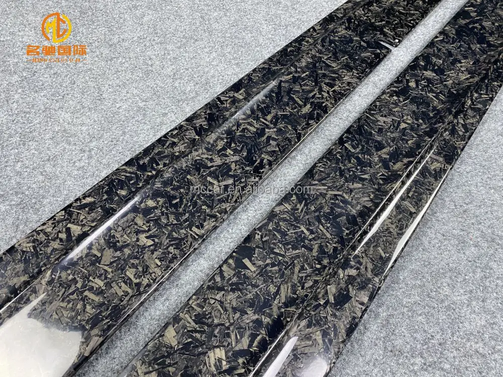 For Lamborghini Huracan LP580 LP610 Side skirts Forged carbon fibre V style car Side skirts kit