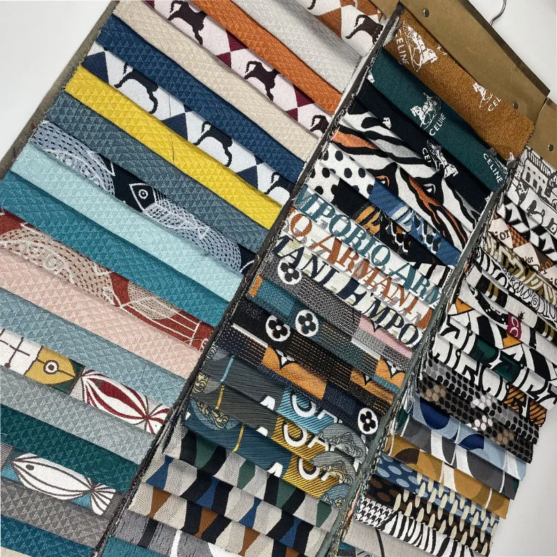 Laser Cut Print Polyester Fabric Upholstery Fabric Offered New Multiple Patterns Jacquard Durable Weft Knitted 100 Meters 280cm