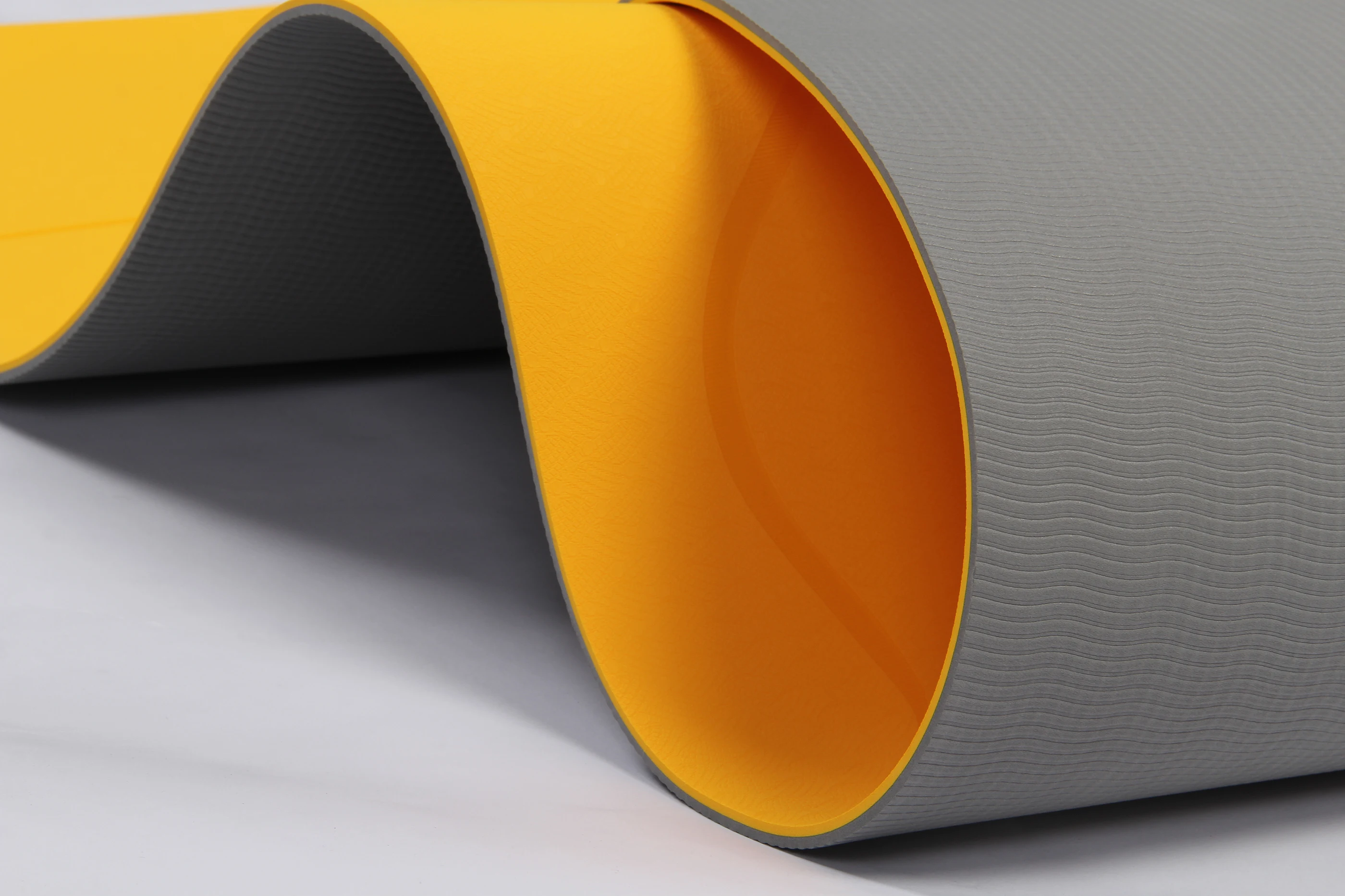 Sansd Cheap Price Eco Material Personalized Label Waterproof OEM 6mm 10mm Custom Non Slip Tpe Yoga Mat