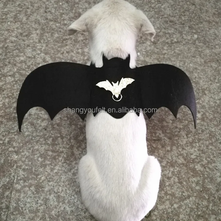 Hot selling dog dress up accessories pet bat wings pet harness with wing