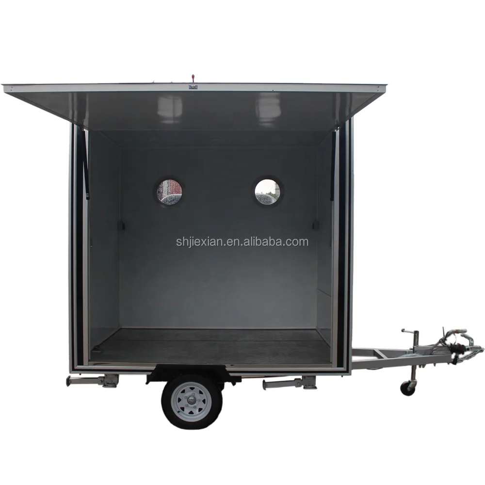 JX-FS230 Customized Foldable Mobile Shop Truck Phone Accessories Station mobile retail store trailer