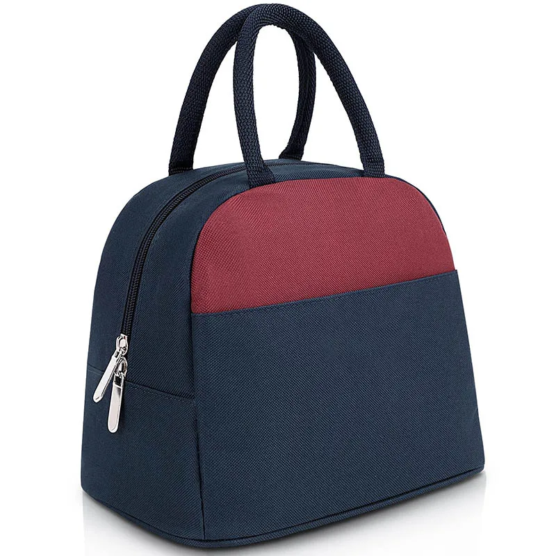 Portable waterproof oxford outdoor travel insulated student lunch bag cooler lunch bag