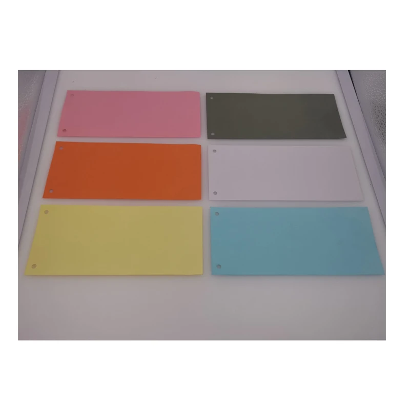 
Wholesale hig quality pure wood pulp paper divider used for filing 