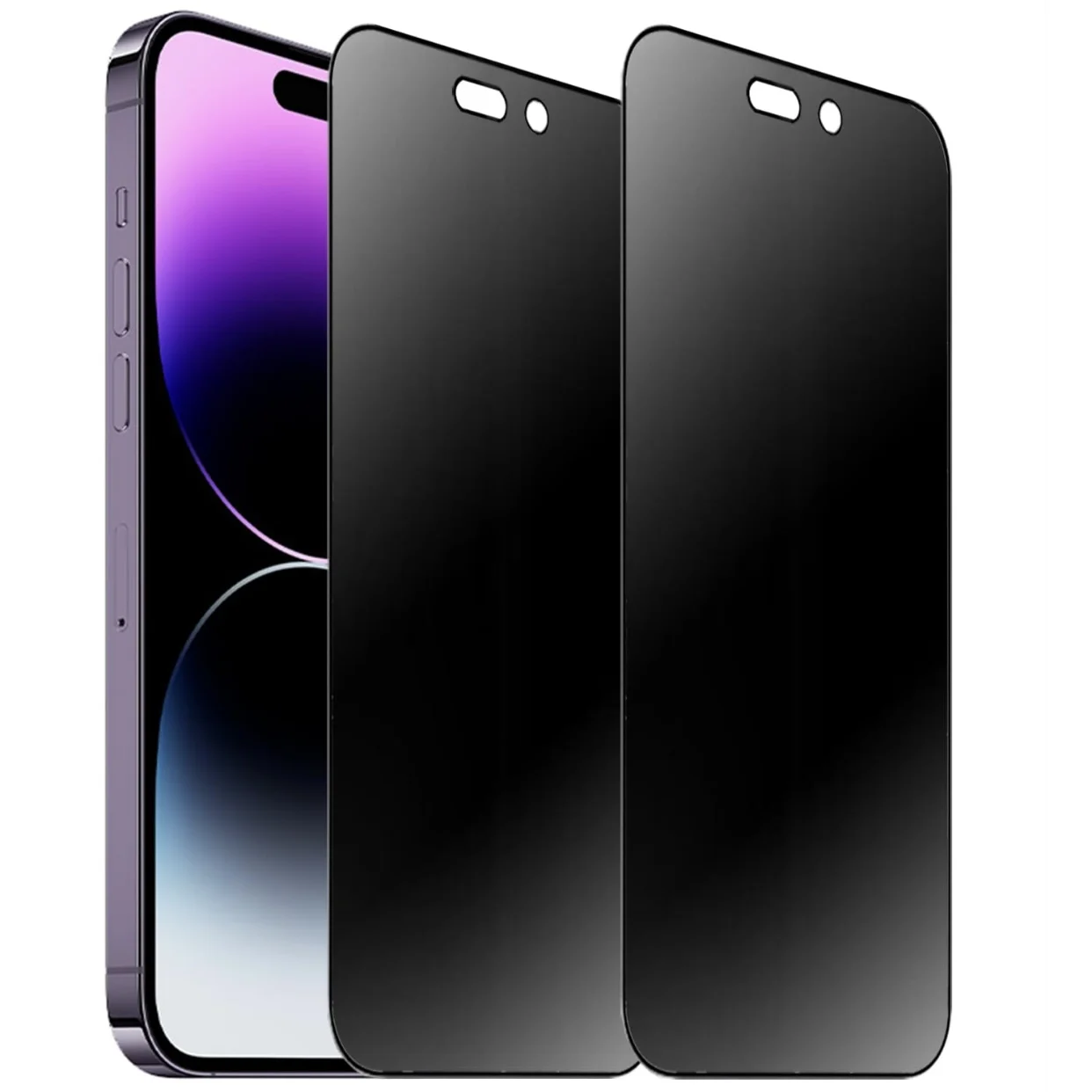 Anti peeping Ceramic Film Tempered Glass Privacy Screen Protector For Iphone 14 14pro maxX 11 12 13 Pro Max