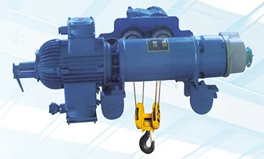 China Manufacturers double girder trolley electric hoist sungdo, 15-feet lift electric hoist winch triphase 5t