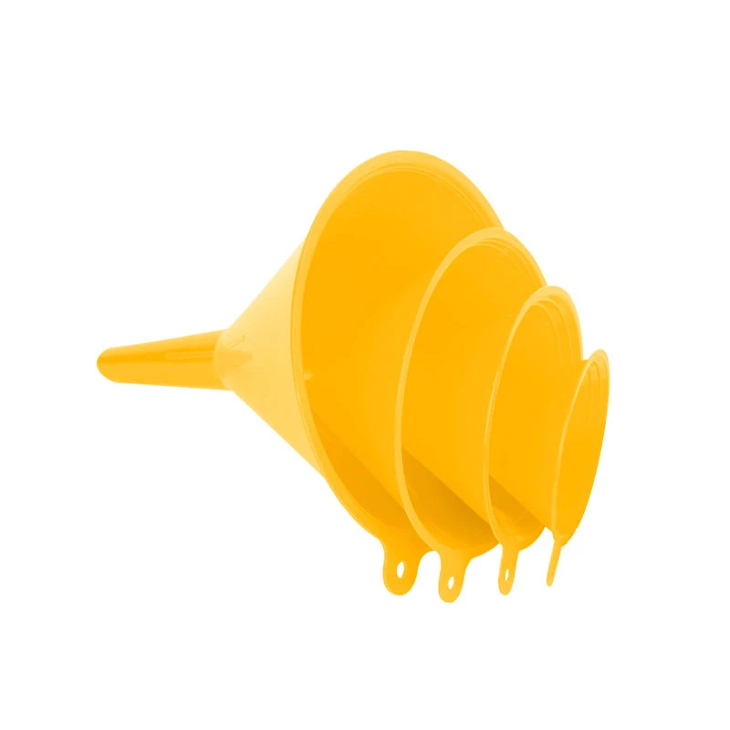 Высококачественные наборы воронок 4 в 1 из биоразлагаемого полипропилена для наполнения жидким маслом