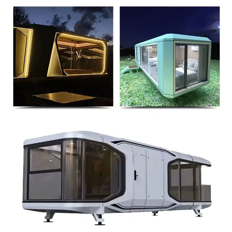 Easy Assembly Movable Large Prefab Space House Capsule Luxury Space Capsule House For Hotel And Homes