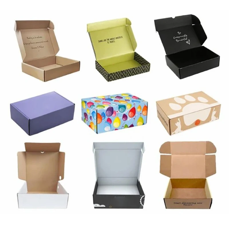 Factory Direct Grocery White Box Gift For Present Paper Packaging Boxes