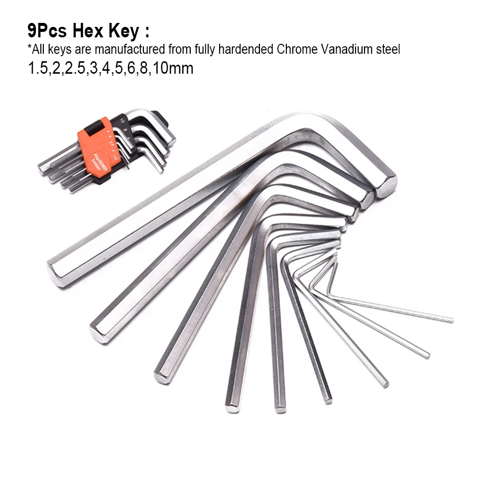 Harden Professional Chrome Vanadium Herramienta 77 Piece Household Germany Auto Hand Socket Tool Set Screwdriver