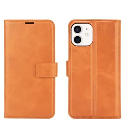 Hot Selling Leather Flip Case For For Iphone 12 pro PU Luxury Business Smart Phone Cover For Iphone 12