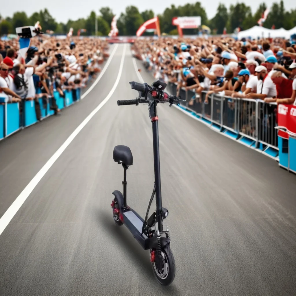 M4 E-scooter for Adults  28 Mph Max Speed & 25 Miles Max Range 10 Inch Tires 500w Motor Folding Commute E-scooter With Seat