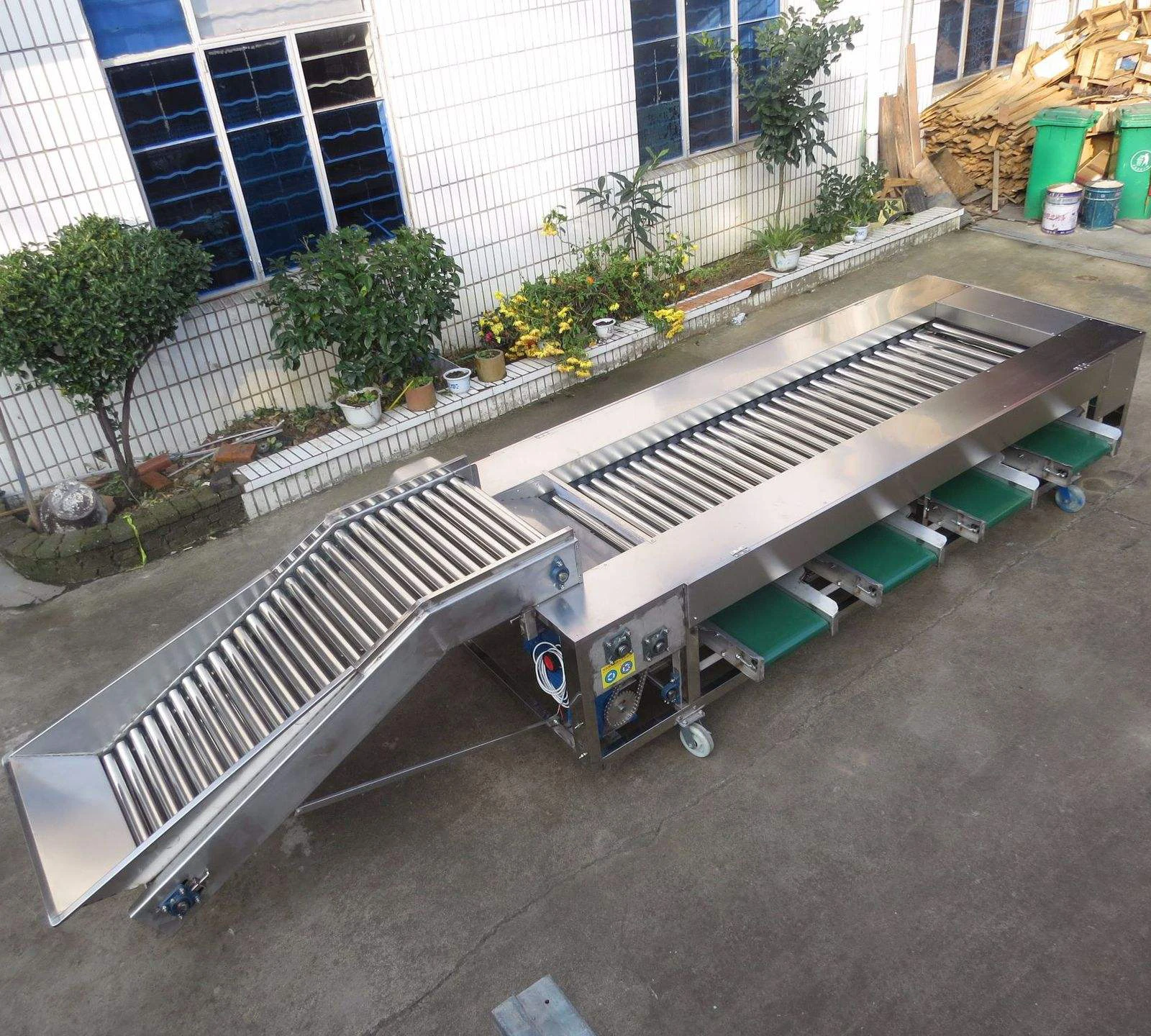 304 Stainless steel fruits grading machine pear sorting machine