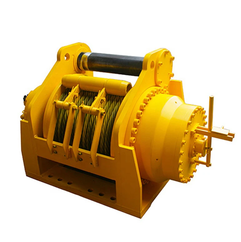Compact Logging Hydraulic Winch Isyj Series For Forestry Low Loader Winch