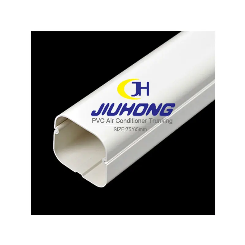
Wholesale Size 75*65 Decorative Protective Air Conditioning Cable Trunking 