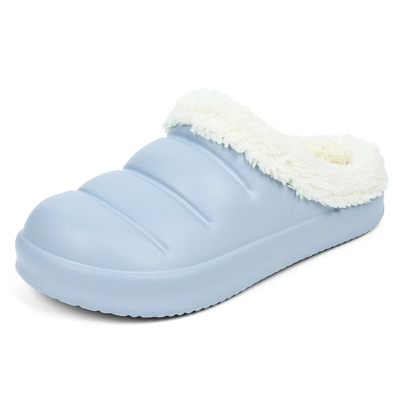 2021 Factory Wholesale Unisex Comfortable Warm Thick Indoor Winter Home Cotton Slippers For Ladies