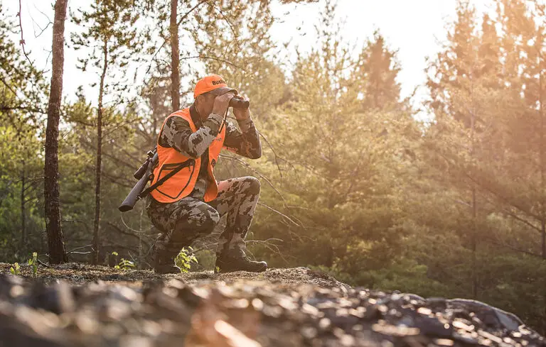 Outdoor Compact Binoculars  camping binoculars high definition red film telescope