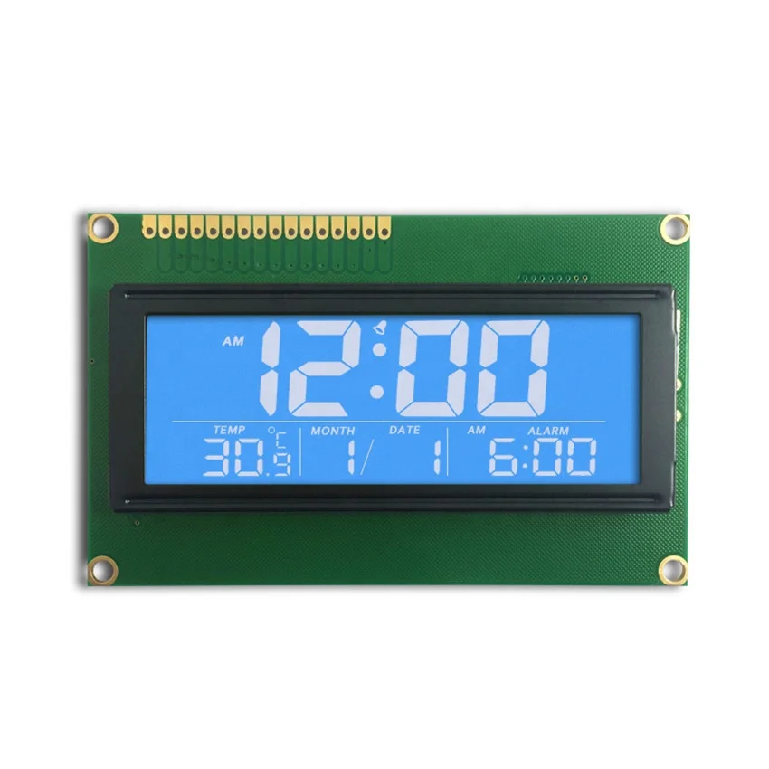 Factory supply 20x4 character Lcd Yellow-green Backlight STN Monochrome Displays