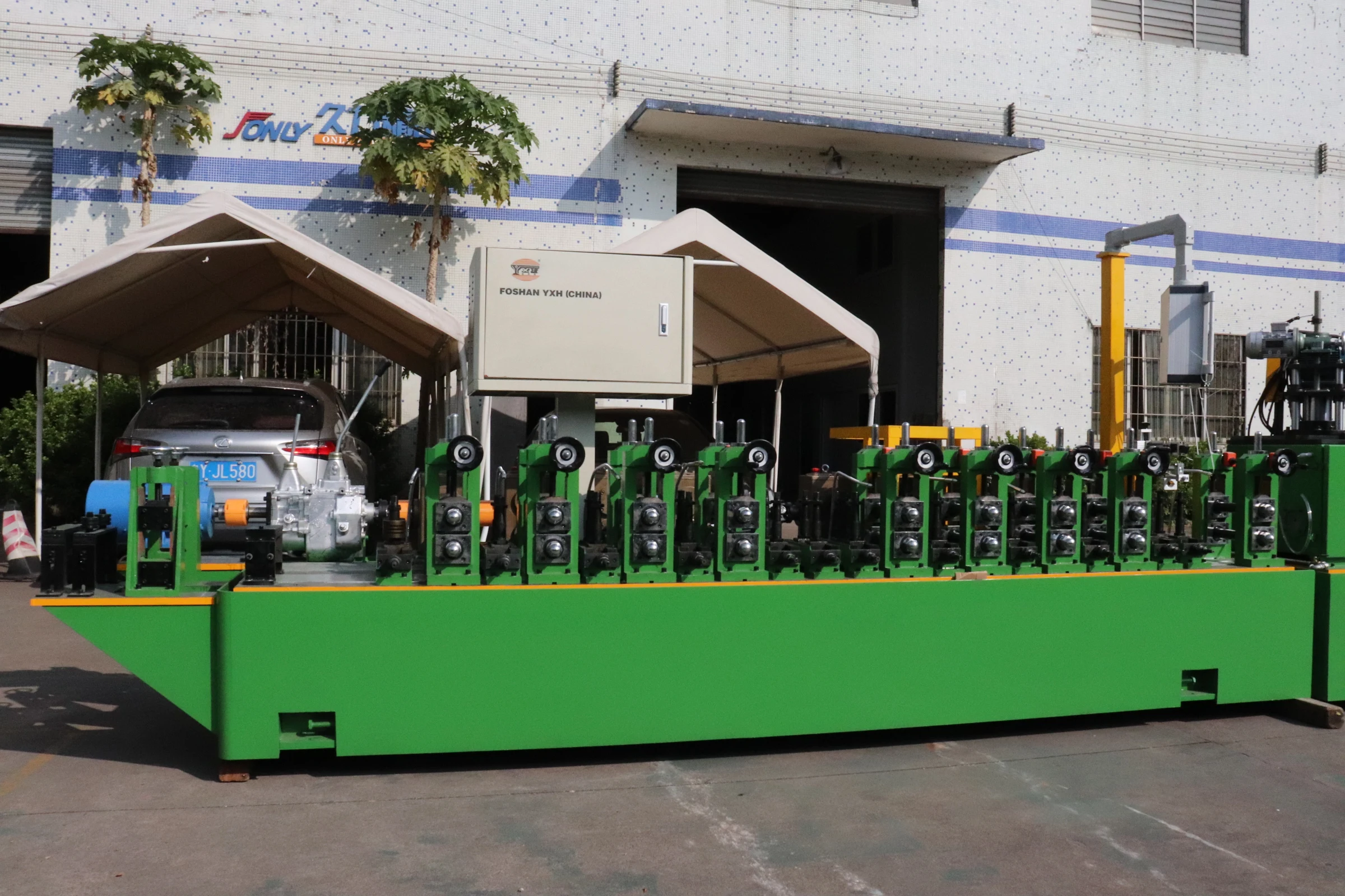 Stainless Steel Pipe Making Machine And Tube Milling  Profile Roll Forming Machines