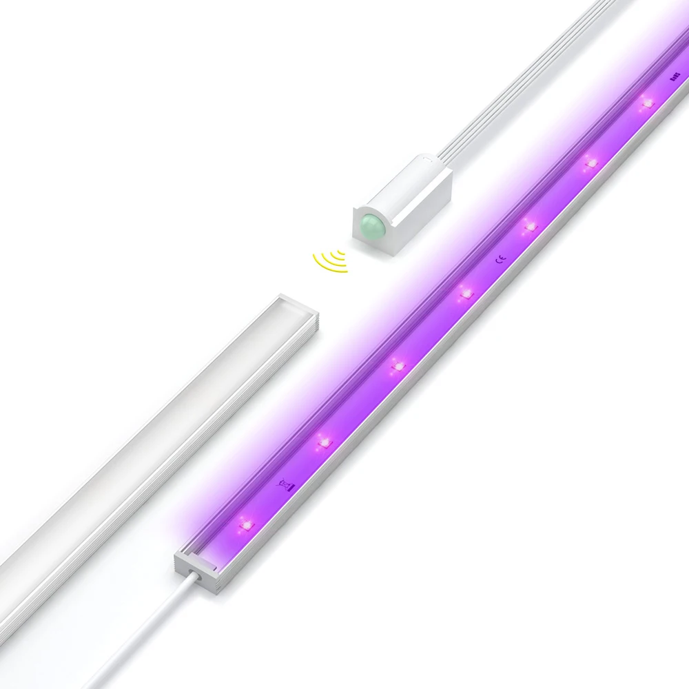 EPA EMC FCC certified 270nm uvc light sterilizer 24v uvc cabinet light for disinfection