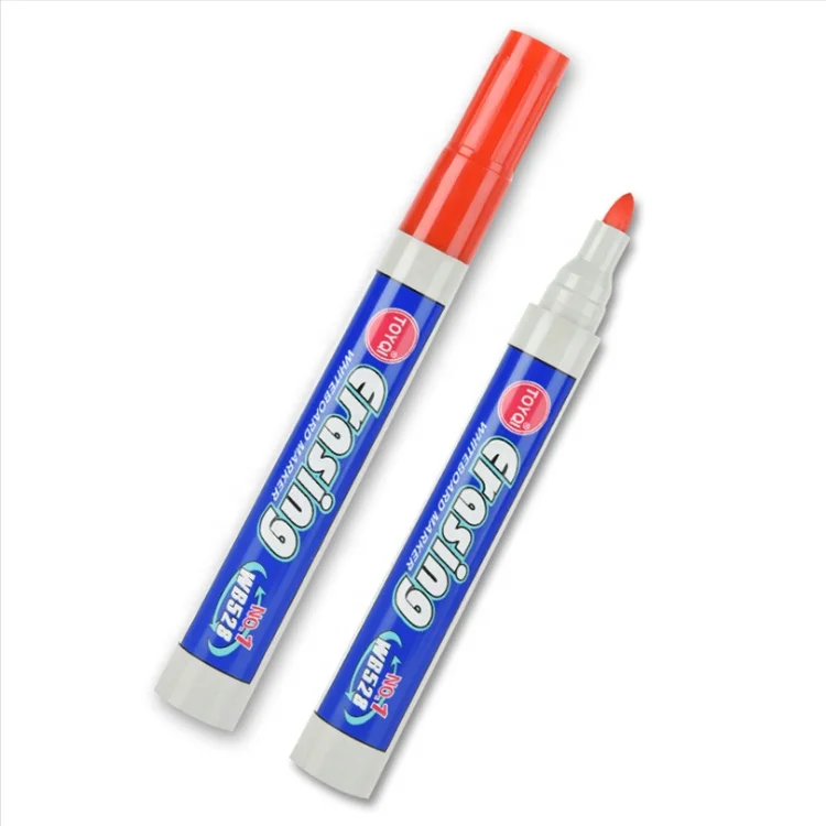 Dry easy school erasing whiteboard pen smooth writting marker