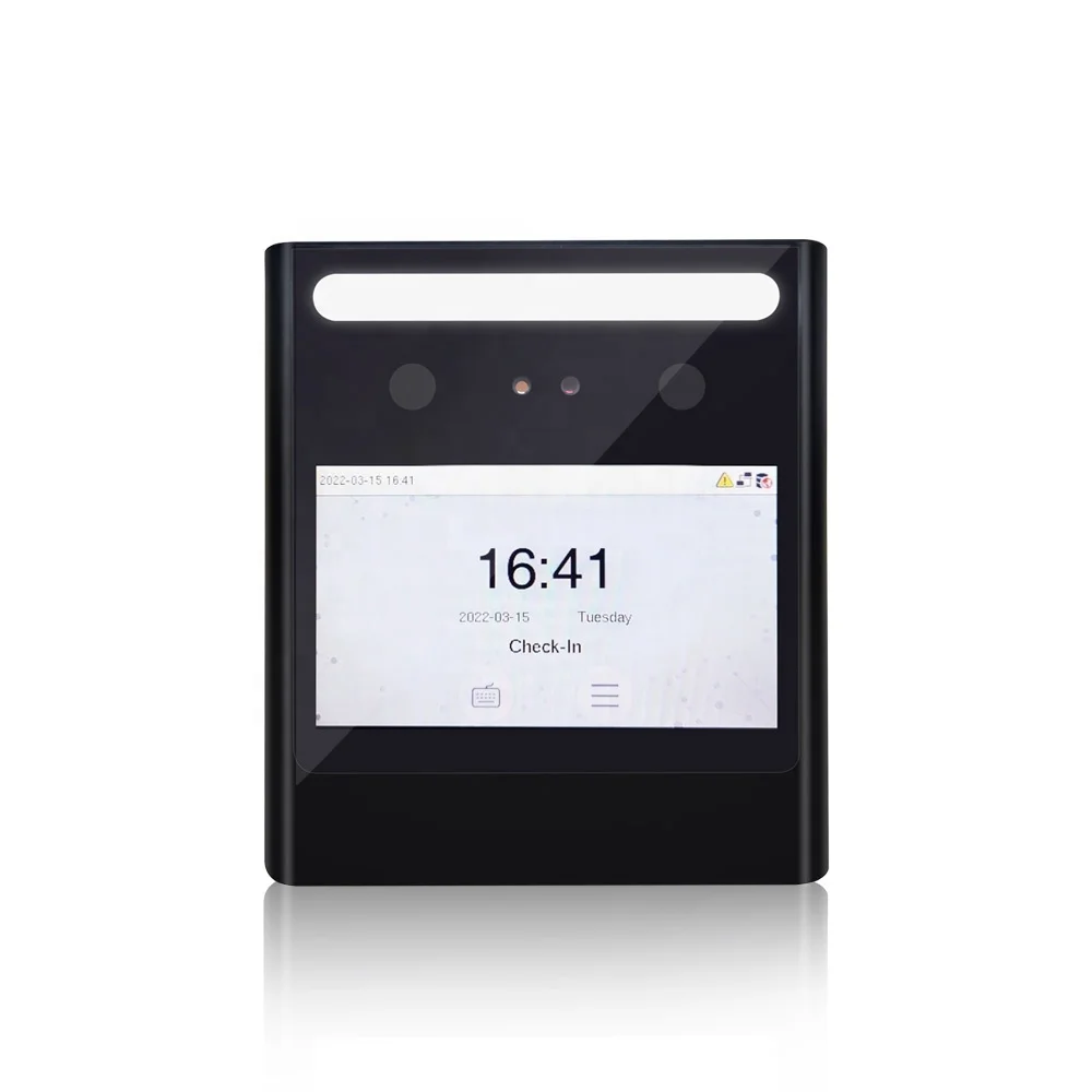 Face Recognition System Biometric Time Attendance Machine and RFID Card Access Control with built-in Battery Web Software FA1000