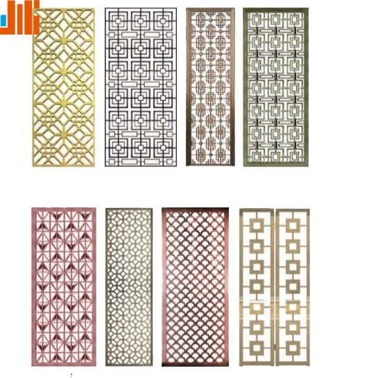 Moving Wall Dividers Stainless Steel Metal Partition Stainless Steel Screen office wall partition